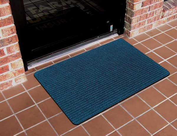 Simplicity Tri-Rib Door Mat (12-Pack), 20x30 - 2 Blue, 4 Walnut, 6  Charcoal