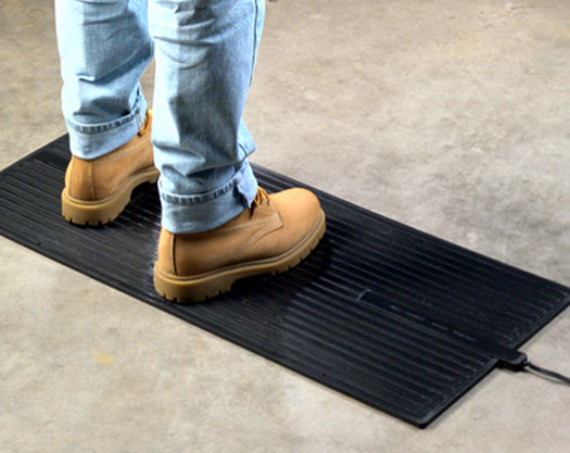 220V 50W/70W Electric Heated Foot Warmer Relaxing Hot Feet Floor Carpet Pad Mat